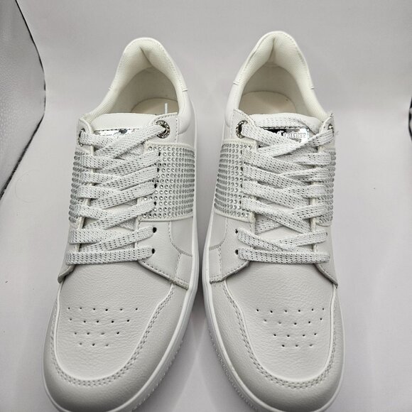 Juicy Couture Shoes - Juicy Couture Rhinestone Lace Up Sneakers Size 8